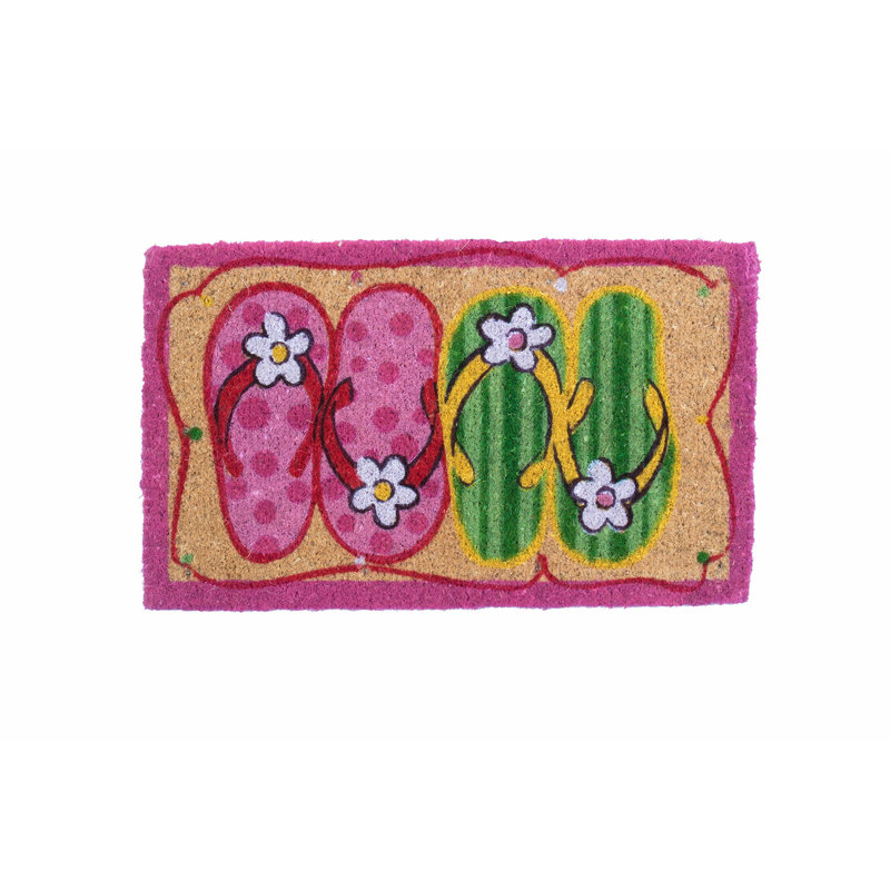 Coco Mats N More Flip Flops Doormat Wayfair